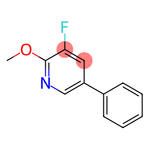 3-fluoro-2-methoxy-5-phenylpyridine