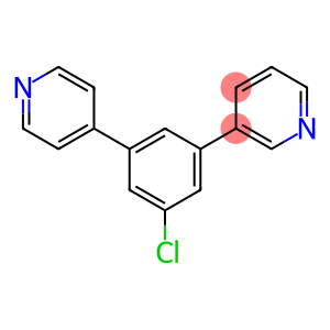 Pyridine,3-3-[3-chloro-5-(4-pyridinyl)phenyl