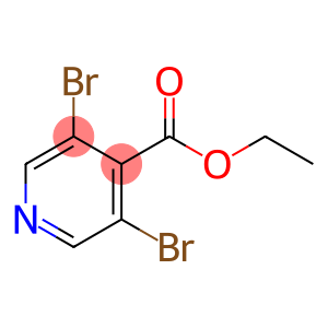 4-pyridinecarboxylic acid, 3,5-dibromo-, ethyl ester