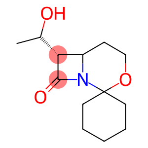 7-(1-hydroxyethyl)-spiro(3-oxa-1-azabicyclo[4.2.0]octane-2,1'-cylohexane)-8-one