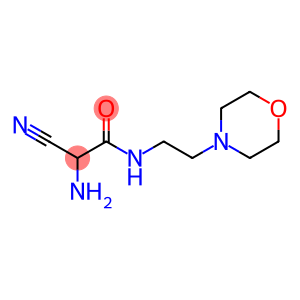 2-amino-2-cyano-N-(2-morpholinoethyl)acetamide