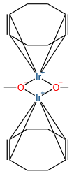 二(1,5-环辛二烯)二-Μ-甲氧基二铱(I), IR NOMINALLY
