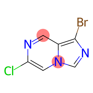 1-溴-6-氯-咪唑并[1,5-a]吡嗪