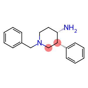 4-Piperidinamine, 3-phenyl-1-(phenylmethyl)-, (3R,4S)-