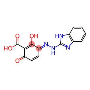 2,6-dihydroxy-3-(benzoimidazolyl-2'-azo)benzoic acid