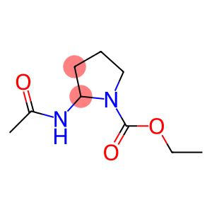 1-Pyrrolidinecarboxylicacid,2-(acetylamino)-,ethylester(9CI)
