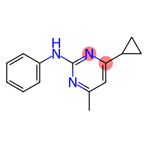 4-CYCLOPROPYL-6-METHYL-N-PHENYLPYRIMIDIN-2-AMINE
