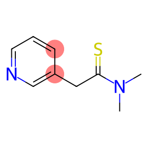 3-Pyridineethanethioamide,  N,N-dimethyl-
