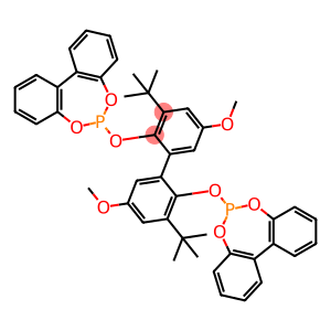 6,6μ-[(3,3μ-Di-tert-butyl-5,5μ-dimethoxy-1,1μ-biphenyl-2,2μ-diyl)bis(oxy)]bis(dibenzo[d,f][1,3,2]dioxaphosphepin)