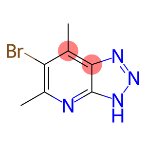 6-Bromo-5,7-dimethyl-v-triazolo[4,5-b]pyridine