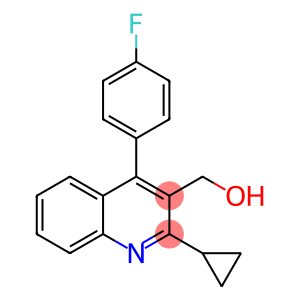 2-环丙基-4-(4-氟苯基)-3-喹啉甲醇