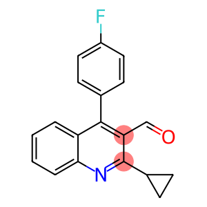 2-CYCLOPROPYL-4-(4-FLUOROPHENYL)QUINOLINE-3-CARBALDEHYDE