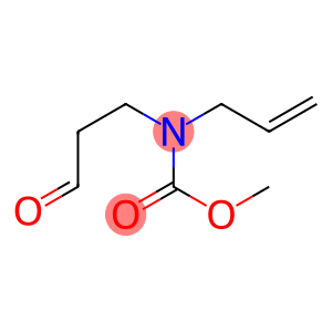 Carbamic  acid,  (3-oxopropyl)-2-propenyl-,  methyl  ester  (9CI)