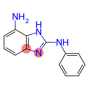 1H-Benzimidazole-2,7-diamine, N2-phenyl-