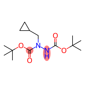 di-tert-butyl 1-(cyclopropylmethyl)hydrazine-1,2-dicarboxylate