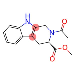 Methyl (3R)-2-acetyl-2,3,4,9-tetrahydro-1H-beta-carboline-3-carboxylate
