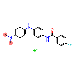N-[(3R)-3-(Dimethylamino)-2,3,4,9-tetrahydro-1H-carbazol-6-yl]-4-fluoro-benzamide hydrochloride