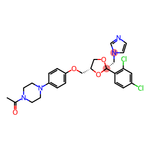 2,2,2-trideuterio-1-[4-[4-[[(2R,4S)-2-(2,4-dichlorophenyl)-2-(imidazol-1-ylmethyl)-1,3-dioxolan-4-yl]methoxy]phenyl]piperazin-1-yl]ethanone