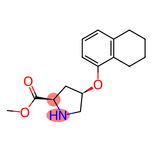 METHYL (2S,4S)-4-(5,6,7,8-TETRAHYDRO-1-NAPHTHALENYLOXY)-2-PYRROLIDINECARBOXYLATE