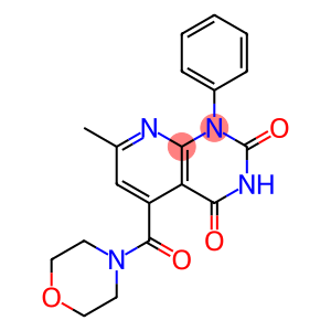 7-methyl-5-(morpholin-4-ylcarbonyl)-1-phenylpyrido[2,3-d]pyrimidine-2,4(1H,3H)-dione