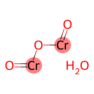 Chromium sesquioxide hydrate