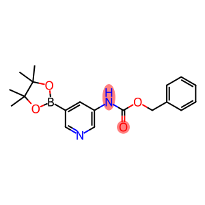 Carbamic acid, N-[5-(4,4,5,5-tetramethyl-1,3,2-dioxaborolan-2-yl)-3-pyridinyl]-, phenylmethyl ester
