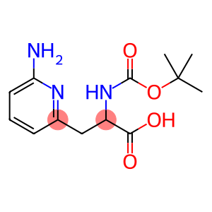 3-(6-氨基吡啶-2-基)-2-(叔丁氧羰基)氨基)丙酸