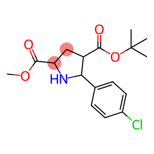 4-(tert-Butyl) 2-methyl (2R,4R,5S)-5-(4-chloro-phenyl)tetrahydro-1H-pyrrole-2,4-dicarboxylate