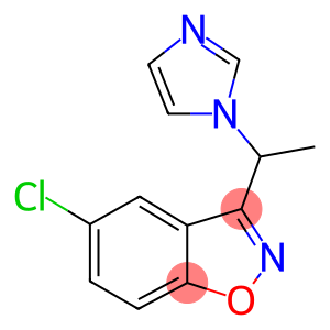 1,2-Benzisoxazole, 5-chloro-3-(1-(1H-imidazol-1-yl)ethyl)-