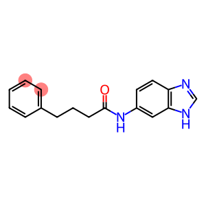 N-(1H-benzimidazol-5-yl)-4-phenylbutanamide