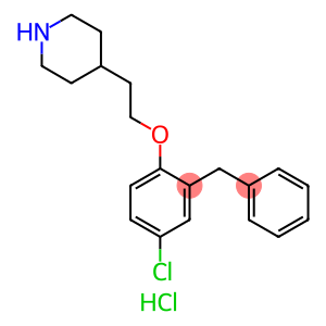 4-[2-(2-Benzyl-4-chlorophenoxy)ethyl]piperidinehydrochloride