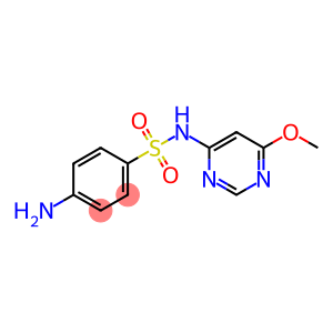 Sulfamonomethoxine,4-Amino-N-(6-methoxy-4-pyrimidinyl)benzenesulfonamide