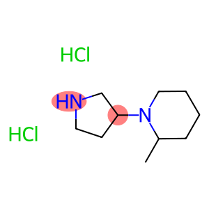 2-Methyl-1-(3-pyrrolidinyl)piperidinedihydrochloride