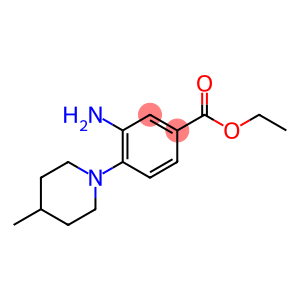 Ethyl 3-amino-4-(4-methyl-1-piperidinyl)benzoate