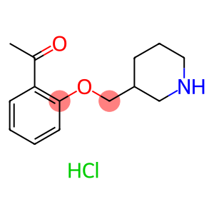 1-[2-(3-Piperidinylmethoxy)phenyl]-1-ethanonehydrochloride