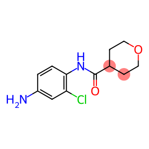 2H-Pyran-4-carboxamide, N-(4-amino-2-chlorophenyl)tetrahydro-