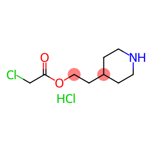 2-(PIPERIDIN-4-YL)ETHYL 2-CHLOROACETATE HYDROCHLORIDE