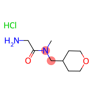 2-Amino-N-methyl-N-(tetrahydro-2H-pyran-4-ylmethyl)acetamide hydrochloride