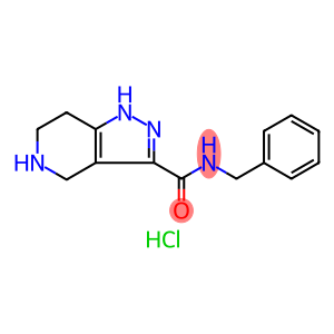 N-Benzyl-4,5,6,7-tetrahydro-1H-pyrazolo[4,3-c]-pyridine-3-carboxamide hydrochloride