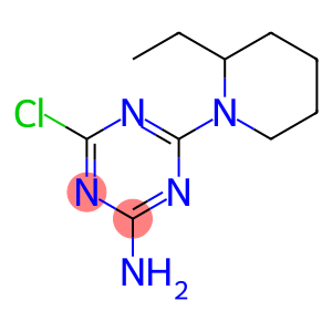 4-Chloro-6-(2-ethyl-1-piperidinyl)-1,3,5-triazin-2-amine