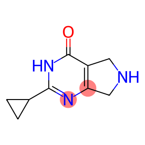 2-Cyclopropyl-6,7-dihydro-5H-pyrrolo-[3,4-d]pyrimidin-4-ol hydrochloride