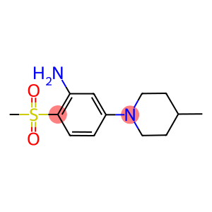 5-(4-Methyl-1-piperidinyl)-2-(methylsulfonyl)-phenylamine