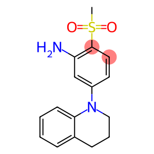 5-[3,4-Dihydro-1(2H)-quinolinyl]-2-(methylsulfonyl)aniline