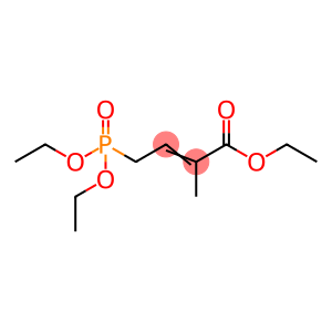 2-Butenoic acid, 4-(diethoxyphosphinyl)-2-methyl-, ethyl ester