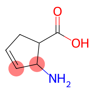 3-Cyclopentene-1-carboxylic acid, 2-amino-