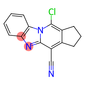 11-chloro-2,3-dihydro-1H-benzo[4,5]imidazo[1,2-a]cyclopenta[d]pyridine-4-carbonitrile