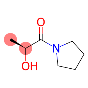 Pyrrolidine, 1-[(2S)-2-hydroxy-1-oxopropyl]- (9CI)