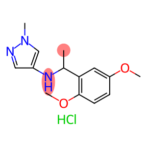 n-[1-(2,5-二甲氧基苯基)乙基]-1-甲基-1h-吡唑-4-胺二盐酸盐