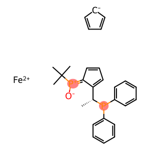 (R,S(P),R(SPO)-1-叔丁氧膦基)-2-[1-(二苯氧膦基)乙基-二茂铁