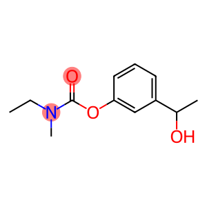 Carbamic acid, N-ethyl-N-methyl-, 3-(1-hydroxyethyl)phenyl ester
